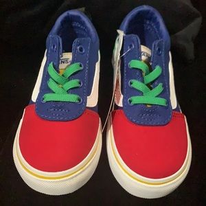New Vans Multi Color Slip On Shoes